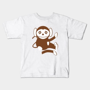 Cute Dead Monkey Kids T-Shirt